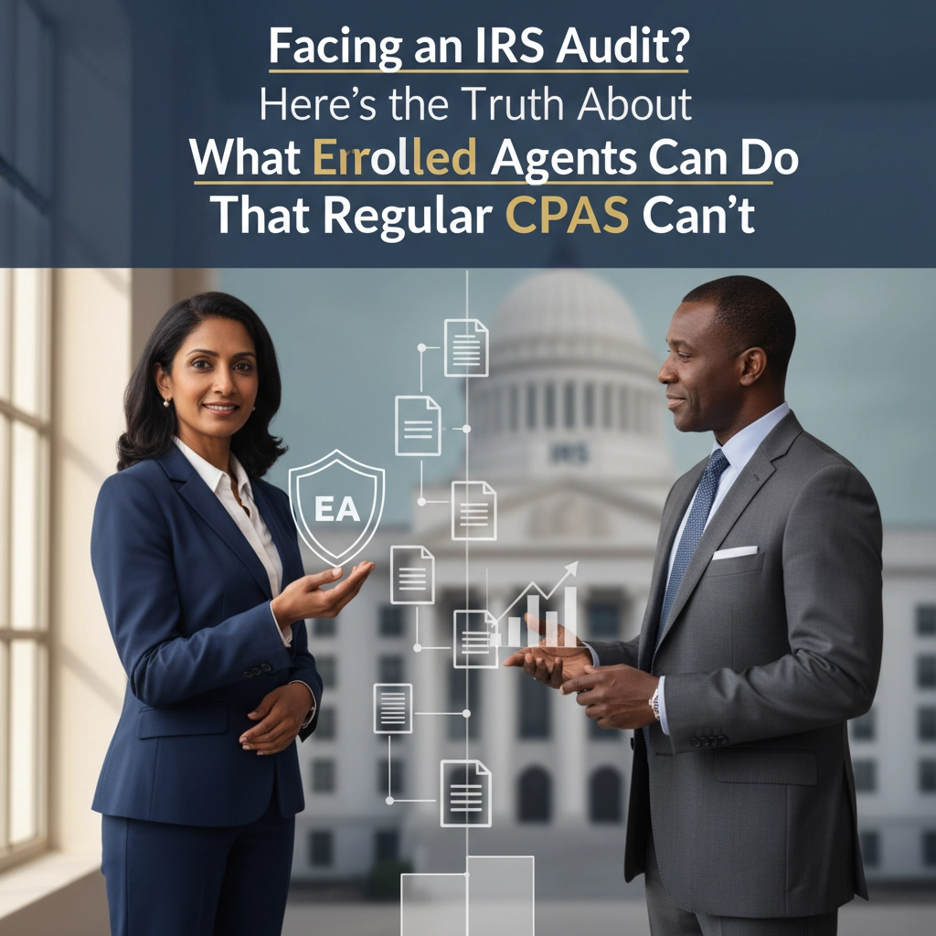 Facing an IRS Audit? Here's the Truth About What Enrolled Agents Can Do That Regular CPAs Can't