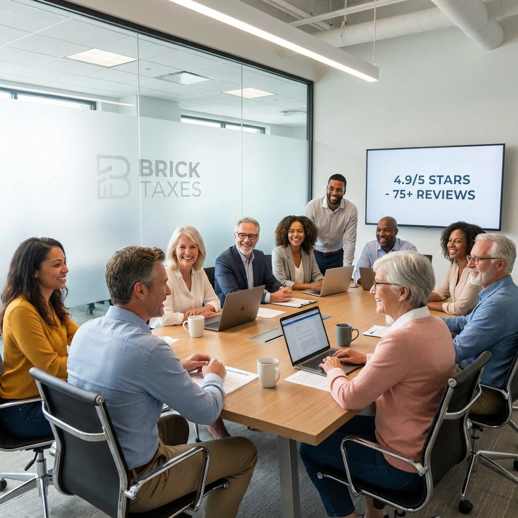 Why 75+ People Gave Brick Taxes 5 Stars: What Sets Our Tax Advice Apart in 2026