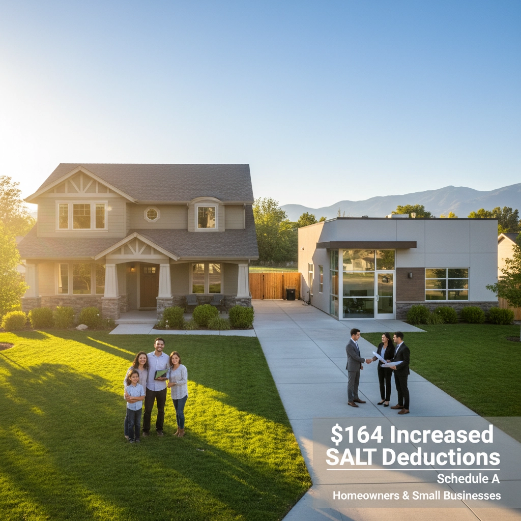 §164 Increased SALT Deductions on Schedule A: What Homeowners and Small Businesses Need to Know