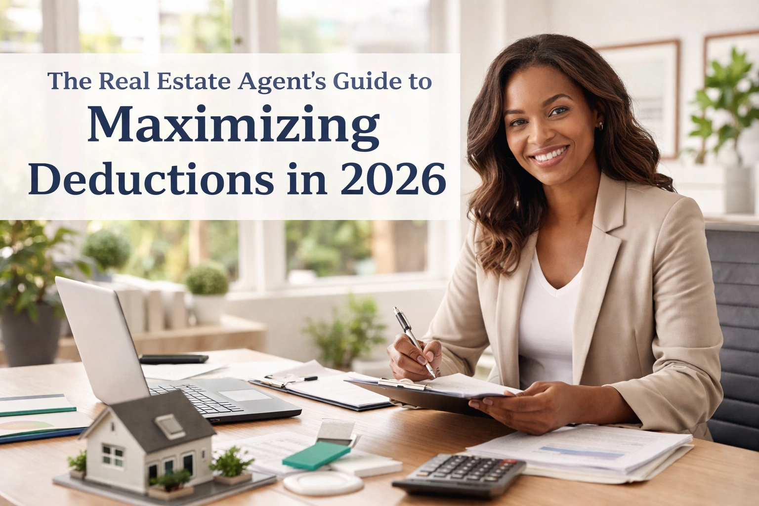 The Real Estate Agent's Guide to Maximizing Deductions in 2026