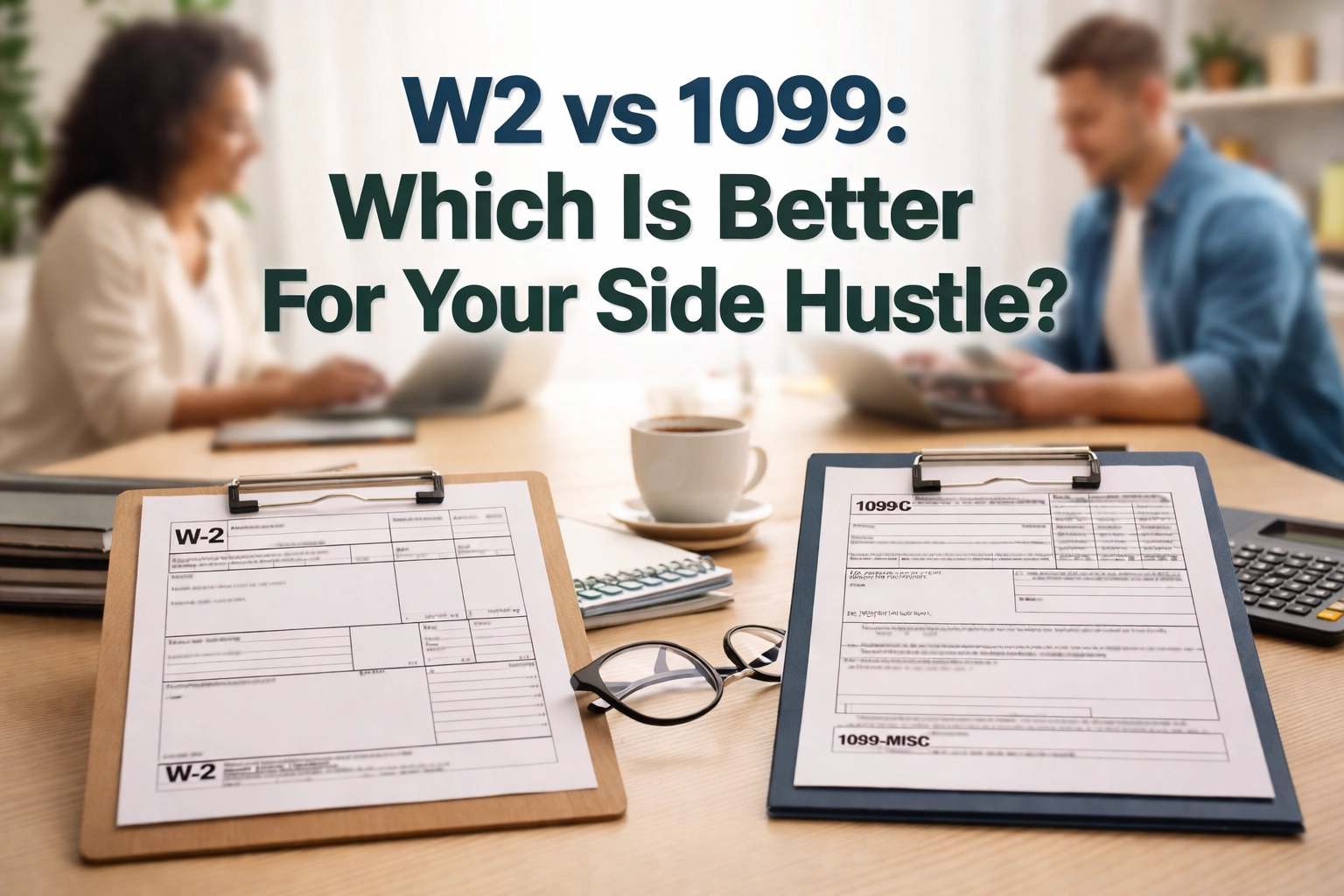 W2 vs 1099: Which Is Better For Your Side Hustle?